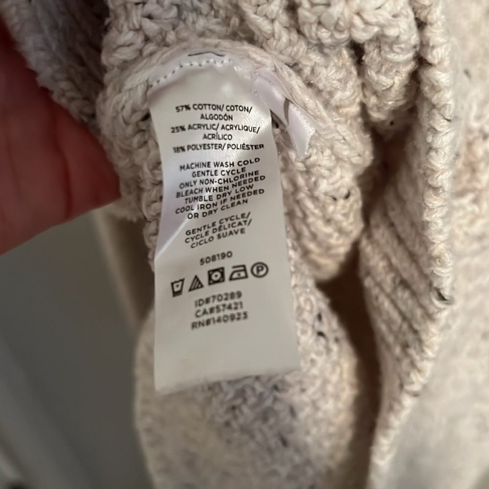 LOFT mock neck textured sweater - Picture 5 of 5